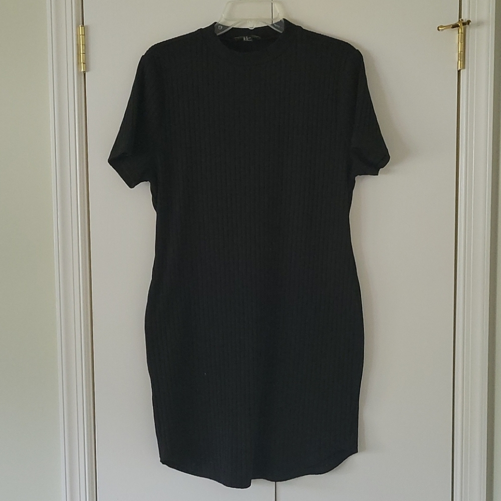 Forever 21 Plus Ribbed T-shirt Mini Dress